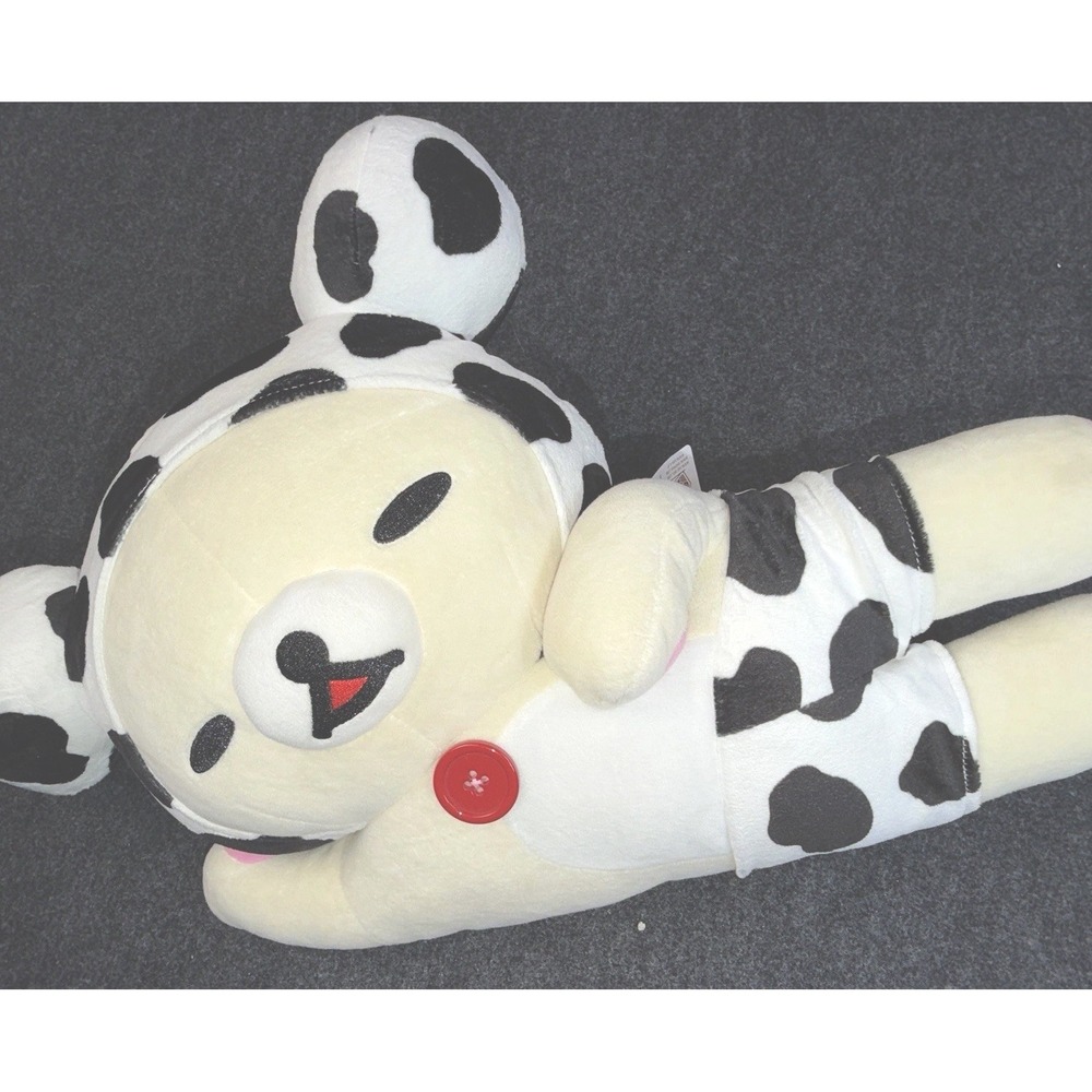 Rilakkuma Korilakkuma Cow Sleeping Plush 18" Round1 Exclusive NWT San-X Kawaii